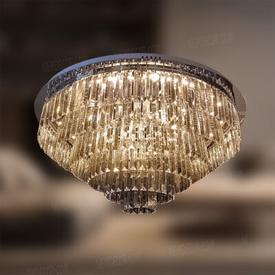 Đèn ốp trần pha lê cao cấp 74997