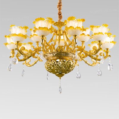 Đèn chùm thủy tinh trang trí N87942